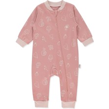 Bebetto Interlok Fermuarlı Patiksiz Tulum (Mını Bee) Somon