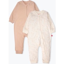 Bebetto Eldivensiz Patiksiz Tulum 2li (Cute Bunny) Bej