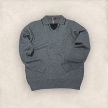 Neyir Düğmeli Polo Yaka Kazak