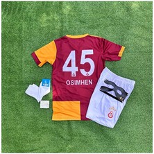 /.g'.â.l.a.t.â.s.a.r.â.y 2025/26 5 Yıldız V. O.s'i'm'h'e'n Parçalı Çocuk Forması 5'li+ Maske Hediye