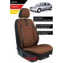 Raxon Opel Astra G Hb 1998 ve Sonrası Için 2+1 Binek Araçlara Uyumlu Tay Tüyü Oto Koltuk Kılıfı