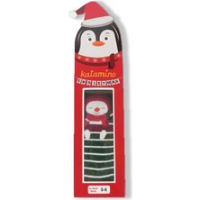 Katamino Yılbaşı Kutulu Külotlu Çorap - Çok Renkli