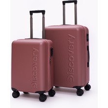 Discovery 2'li Valiz Seti Orta ve Kabin Boy – Ultra Hafif, Darbe Dayanıklı, 360° Sessiz Tekerlek, Tsa Kilit