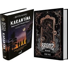 İndigo Kitap Bronz 4 Mecnun Ciltli ve Karantina 5 Ciltli Beyza Alkoç 2li Set