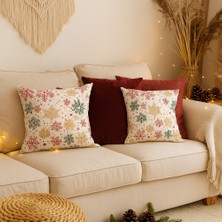 Elyona Yılbaşı Temalı  Duck Kırlent Kılıfı 4 Al 3 Öde