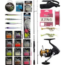 Yek Outdoor Yekoutdoor Ultra Lrf Seti Savage Gear Sg2 Ultra Light Game 2.13M 2-10GR &shimano Makina Fx 2500 Fc Hg