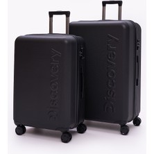 Discovery 2'li Valiz Seti Büyük ve Orta Boy – Ultra Hafif, Darbe Dayanıklı, 360° Sessiz Tekerlek, Tsa Kilit