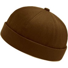 Aida Jewelss %100 Pamuk Cap Ayarlanabilir Docker Şapka Astarlı Yazlık Takke Şapka Retro Şapka Takke Şapka