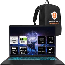 Asus V16 Intel Core 7 240H 128GB 512GB SSD RTX5070/8GB 16" Fhd+ 144Hz Fdos Taşınabilir Bilgisayar & Per4 Çanta V3607VPRP054WP347