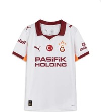 Gâlatâ.sarây 2025/26 Yeni Sezon Isimsiz Deplasman Forması (Beyaz)