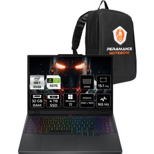 Lenovo Legion 5 Intel Core I7 13650HX 32GB 4tb SSD RTX5070/8GB 115W 15.1" Qhd+ 165Hz W11P Taşınabilir Bilgisayar & Per4 Çanta 83LY00CHTRP443