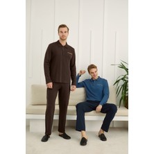 Nightlove Erkek Uzun Kollu Polo Yaka Eşofman Takımı