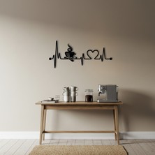 Ala Design Kahve Ritimleri Temalı Ahşap Duvar Tablosu