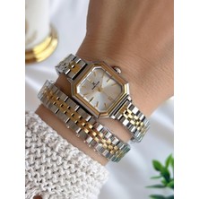 Daniel Klein Çelik Kordon 30 Metre Suya Dayanıklı Özel Tasarım Kadın Kol Saati VS.BLKT.0729