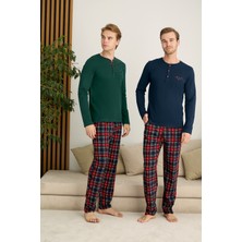 Nightlove Erkek Uzun Kollu Pijama Takımı
