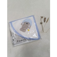 Pamuk Baby Keseli Çok Kullanışlı 100% Pamuklu Bebek Banyo Havlusu (Boy:90 En:70)
