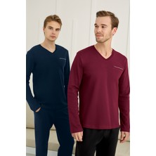 Nightlove Erkek Uzun Kollu Pijama Takımı