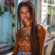 Mg Sentetik Örgülük Saç Esperer 100 Gr. / Koyu Kahve