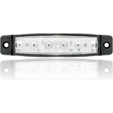 Sanel LED Etek Lambası Parmak Tip Beyaz - 12V