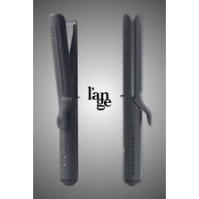 Özbience Air Duo-Grande 2'si1 Saç Düzleştirici ve Maşası, Siyah Gül Rengi