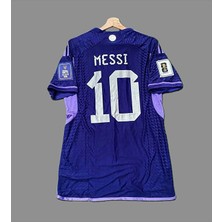 Arjantin 2022 Dünya Kupası Lionel Messi Deplasman FORMASI7455892543
