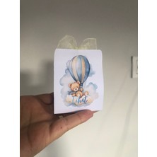 Doğum Günü Buble Mum Kartlı Aycıklı Mum 20 Adet Özelleştirilebilir