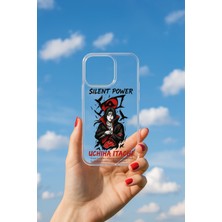 Demina iPhone 14 Pro Max Uyumlu Soyulmayan Baskılı Şeffaf Yumuşak Kılıf