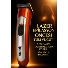 Özbience 607 Lazer Epilasyon Öncesi Tıraş Makinesi Sakal ve Ense Tüy Alma