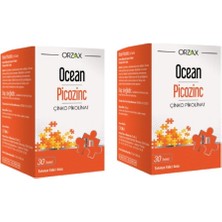 Orzax Picozinc Çinko 30 Tablet 2 Adet