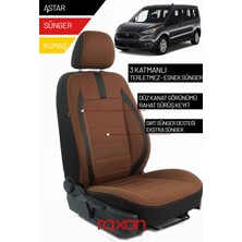 Raxon Ford Tourneo Connect 2019 ve Sonrası Için Tay Tüyü Oto Koltuk Kılıfı