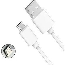Elixem Micro Uyumlu USB 2.1A Data ve Şarj Kablosu Plastik 1 Metre