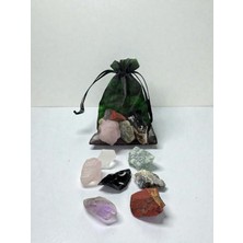 Zodyak Doğal Taş Sakral Çakra Doğal Taş Set