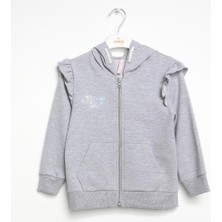 Nanica Kız Çocuk Kapşonlu Sweatshirt 1-5 Yaş - 422308