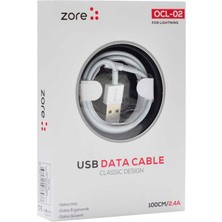 Tekno Grup Beyaz Ocl-02 Lightning USB Kablo