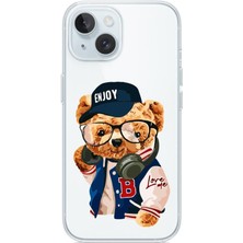 3gen Case İphone 13- İphone 14 Uyumlu Desenli Şeffaf Silikon Kılıf