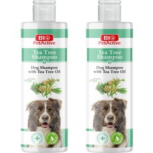 Bio Pet Active Bio Petactive Tea Tree Shampoo Çay Ağacı Yağlı Köpek Şampuanı 400 Ml. x 2 Adet