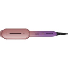 Grundig Çift Fonksiyonlu Keratin ve Argan Yağlı Saç Düzleştirici ile Bukle Maşası