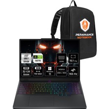 Lenovo Legion 5 Intel Core I7 13650HX 32GB 4tb+4tb SSD RTX5070/8GB 115W 15.1" Qhd+ 165Hz W11P Taşınabilir Bilgisayar & Per4 Çanta 83LY00CHTRP444