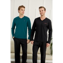 Nightlove Erkek Uzun Kollu Pijama Takımı