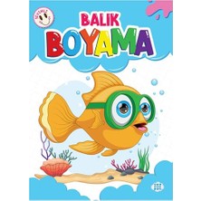 Dokuz Yayınları Sevimli Balık Boyama + Kral Şakir Geri Dönüşüm