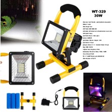 Eco Port Şarjlı Spot Lamba Projektör  WT-329