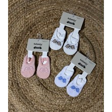 Katamino Kurdele Desenli Babet Çorap