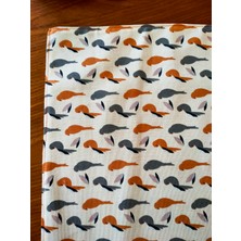 Pitipiti Çift Taraflı Premium Keten Amerikan Servis 42*33 cm 2 Adet