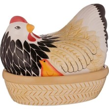 Mason Cash Rustik Tavuk Şeklinde Saklama Kabı Çok Renkli