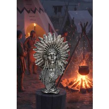 Curcuna Hediyelik Kızılderili Polyester Biblo