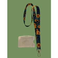 Staffy Ayçiçeği Temalı Yaka Ipi