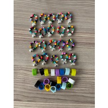 20 Adet Posta, Elvan, Bölük Güvercin Zilli Bilezik Takım Büyük Boy