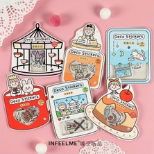 İTHAL E5-40 Adet Kawaii Sticker - Numara : 1