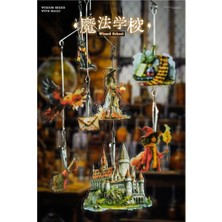 İTHAL O8-25 Adet Wizard School Pet Sticker - Renk : Kırmızı