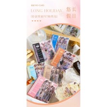 İTHAL U5-30 Adet Kız Pet Sticker - Renk : Kahverengi